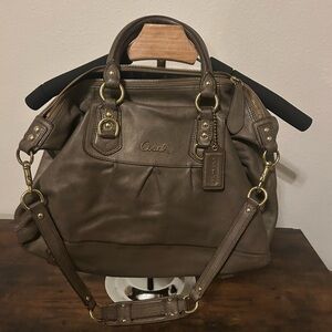 COACH Ashley Metallic Handbag